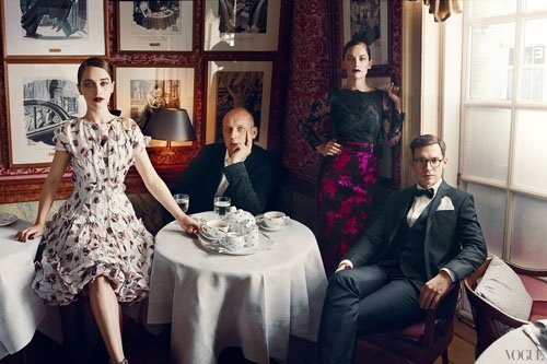 120 знаменитостей в журнале Vogue