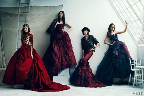 120 знаменитостей в журнале Vogue