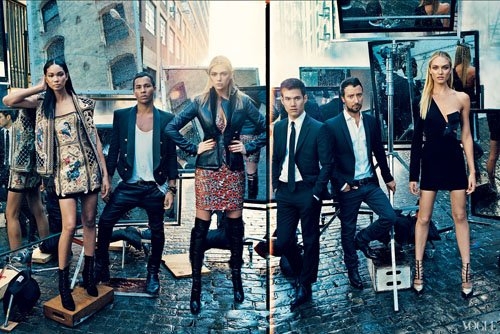 120 знаменитостей в журнале Vogue