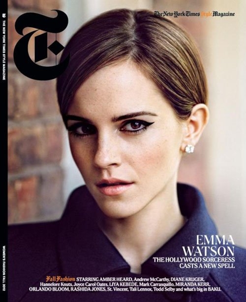 Эмма Уотсон в The New York Times T Style
