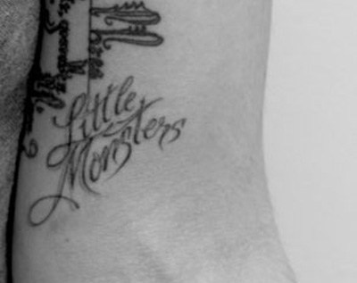 Татуировка Леди Гаги