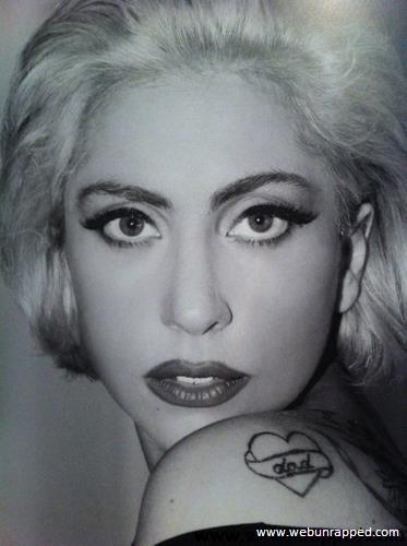 Татуировка Леди Гаги