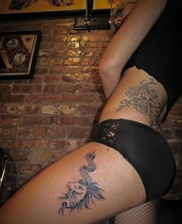 Татуировка Леди Гаги