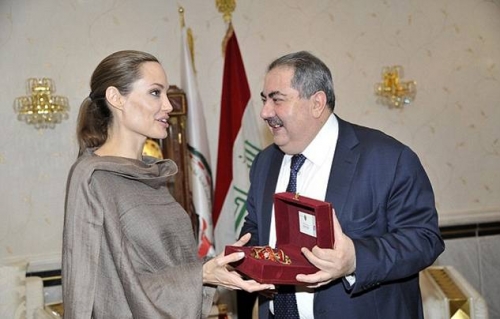 Анджелина Джоли в Ираке