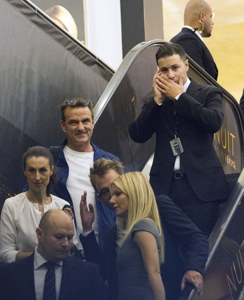Гвинет Пэлтроу в Дубаи рекламирует духи Boss Nuit