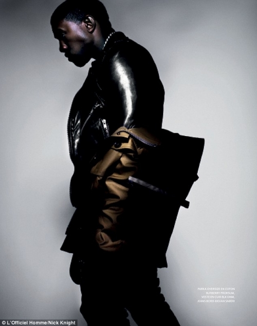 Ким Кардашян и Канье Уэст в сексуальных фотографиях для L&#39;Officiel Hommes