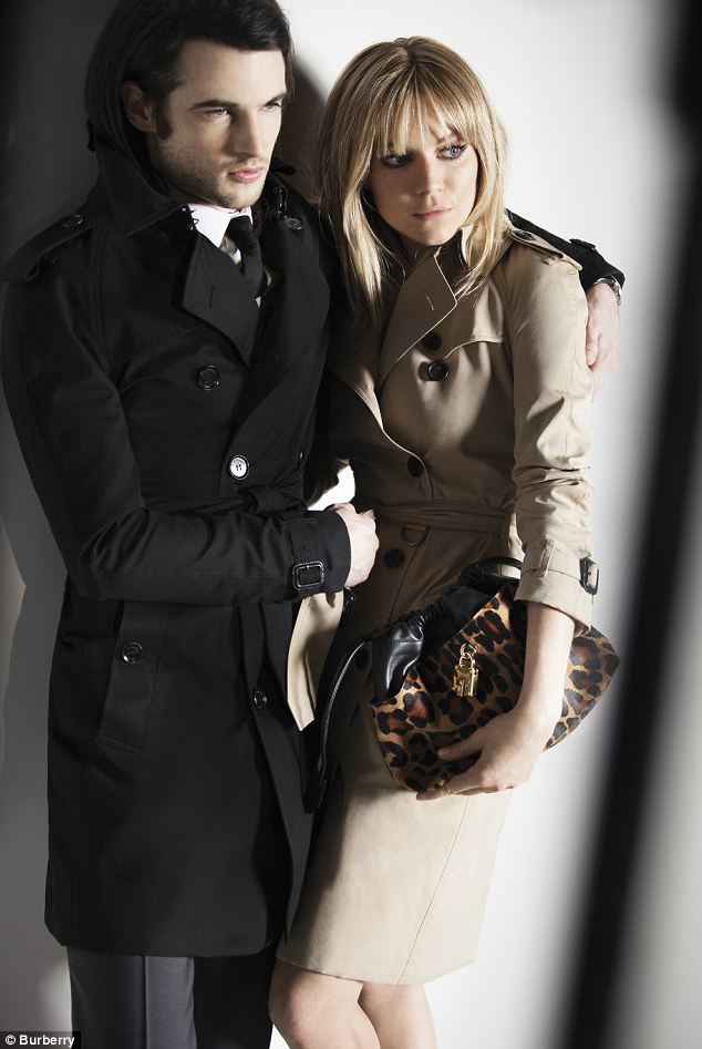 Сиенна Миллер и Том Старридж снялись для бренда Burberry