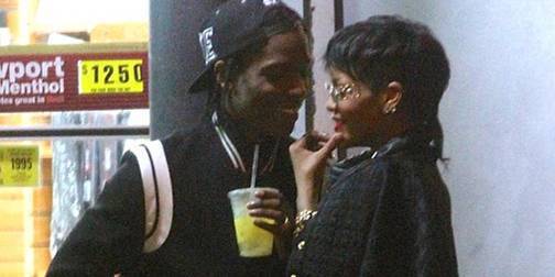 Рианна с репером A $ AP Rocky