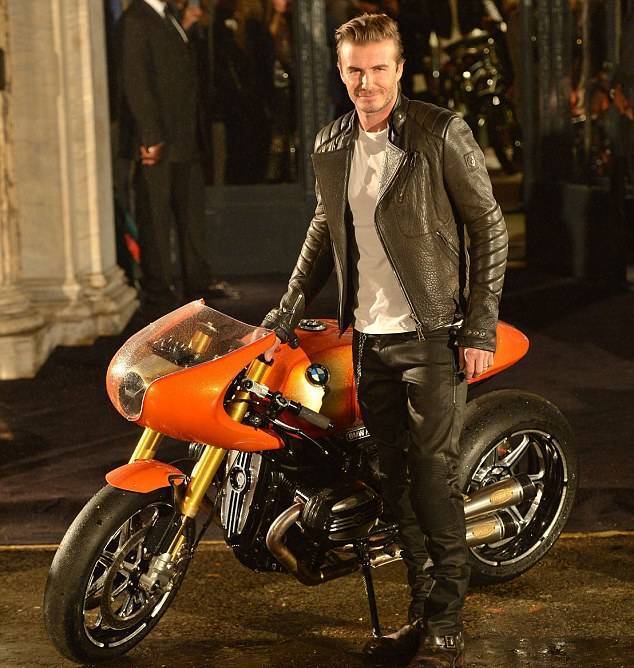 Дэвид Бекхэм модель бренда Belstaff 
