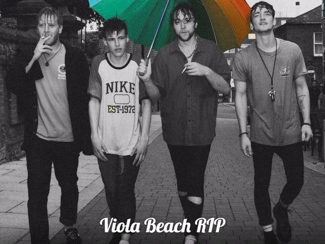 Viola Beach - Крис Леонард, Ривер Ривз, Томас Лоу и Джек Дакин